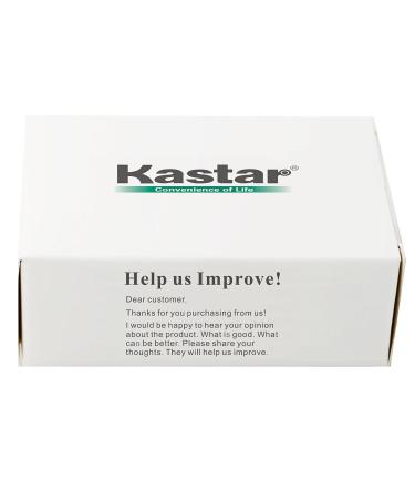 Kastar 2/3AAA Rechargeable Ni-MH Battery 400mAh Flat Top - 10Pcs for Solar Lights Remote Control & Garden Use - Buy Online on GoSupps.com
