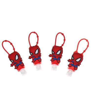 Hand Sanitizer Holder Keychain Cute hand sanitizer holder for Kids 1 oz Cute empty hand sanitizer bottles (4 Pcs) - Buy Online on GoSupps.com