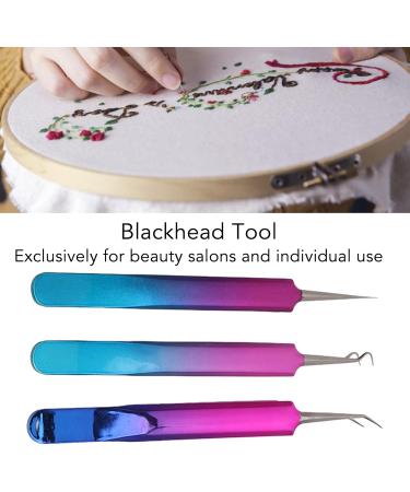 Blackhead Remover Tools Kit Blackhead Remover Tools Curved Head Nonslip Handle Ergonomic For Home Beauty Salons - Buy Online on GoSupps.com