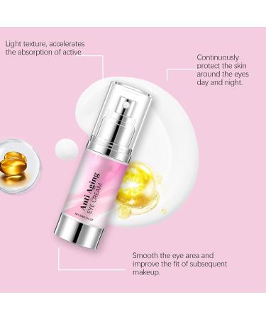  ZHJZGS Anti-Aging Eye Cream - Moisturizing Dark Circle Reducing & Fine Line Fading Eye Cream for sensitive skin smoothing wrinkles puffiness and under-eye bags Moisturizing for everyone (8PCS) - Buy Online on GoSupps.com