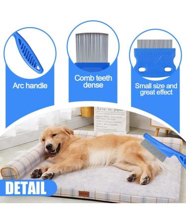 6 Pcs Peigne Anti Poux Peigne Poux Peignes D' limination Des Poux Peignes Anti Poux Fins Double Face Utilis Pour liminer Les Pellicules Ou Les Poux - Buy Online on GoSupps.com