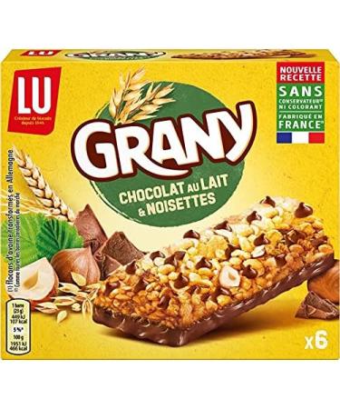 G n rique Grany Chocolate Bars with Hazelnuts Gourmet Breakfast in 138g Format Ideal for Cereals and Everyday Bars Pack of 4 Sold as a Set - Buy Online on GoSupps.com