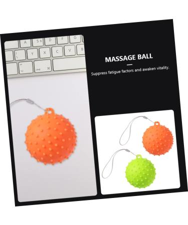 JECOMPRIS 2ST HIMILY Professional Stress Relief Massage Balls - Ultimate Hand Grip Coach for Relaxation & Muscle Relief - Medium Green - Buy Online on GoSupps.com