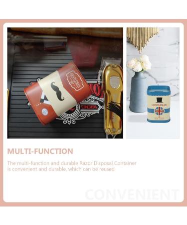 PopetPop Razor Blade Recycling Box - 2-Stage Waste Disposal Container for Safe Razor Blade Storage - Buy Online on GoSupps.com