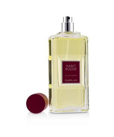 HABIT ROUGE by Guerlain EDT SPRAY 3.4 OZ 3.3 Fl Oz (Pack of 1) - Buy Online on GoSupps.com