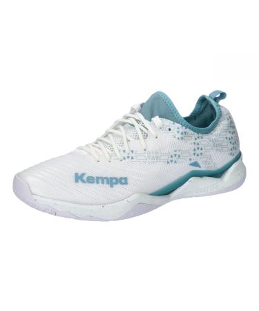 Kempa Unisex Wing Lite 2.0 W Game Changer Handball Shoes Sports Shoes Sneakers 41 EU White Aqua