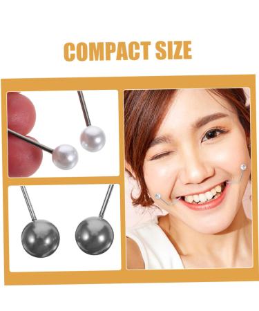 2 Pairs Dimple Trainer - Portable Facial Exerciser & Marker | Copper Dimple Creator | Assorted Colors - Buy Online on GoSupps.com