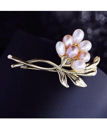 Pin Jewelry Gifts for Women Ladies Fashion Accessories Ladies Elegant Natural Flower Brooch Ladies Brooch Bouquet Flower Shape Party Banquet Brooch Brooches & Pins - Buy Online on GoSupps.com