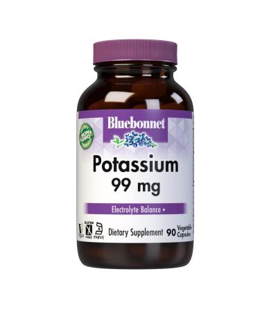 Bluebonnet Nutrition Potassium 99 mg 90 Veggie Caps