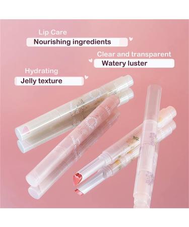 Flortte Heart-Shaped Jelly Lipstick - Nice to Meet Chu & First Kiss Love (12) - Buy Online on GoSupps.com