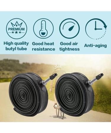 2 Pack 700x23-35C Bike Tires + Inner Tubes | Foldable Replacement for Road Bicycle | 700x28C 60TPI - Buy Online on GoSupps.com