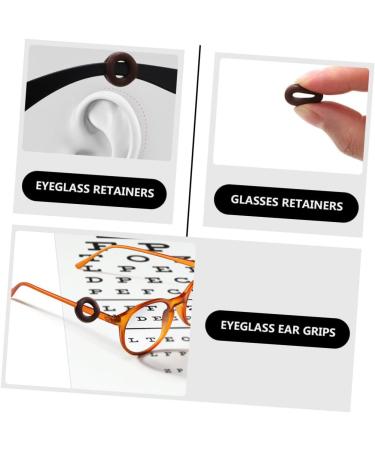 Osaladi 15 Pairs Anti-Slip Ear Clips for Glasses - Silicone Nose Pads Secure Frames Comfort Fit - Buy Online on GoSupps.com