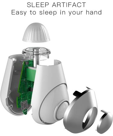 Hand Held Sleep Aid Device Quick Sleep Aid Instrument for Insomnia Improve Sleep Hygiene Travel-Friendly Meditation and Relaxation Tool Anxiety Tension Sleeping Assistance Gadget Blue - Buy Online on GoSupps.com