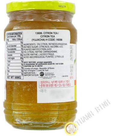Yuzu Tea Lemon Honey 500g (2 bottles) - Buy Online on GoSupps.com