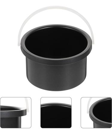 1STK Woor Wood Hair Randing Pot - Premium Melting Warmer & Aluminum Heat Holder for Hair Treatment - Buy Online on GoSupps.com