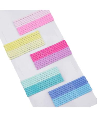 50 Pieces Colord Wave Bobby Pins Hair Pins