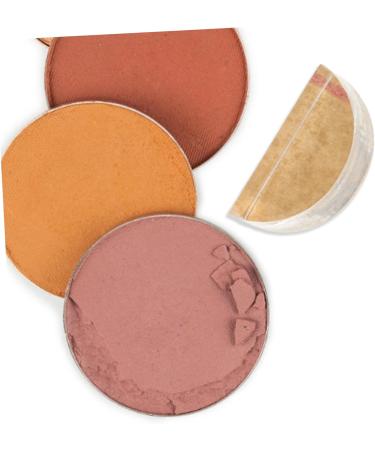 Hemoton Eye Shadow Plate Highlighter Press Stamp Blush Press Stamp Makeup Repair Tool Tamper Acrylic 2.60X1.30X0.90CM Transparent - Buy Online on GoSupps.com