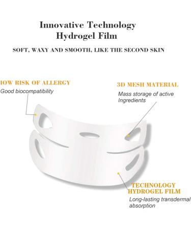 APPTI Double V Shape Chin Reducer Face Lifting Mask Firming Tightening Facial Mask Chin Up Patch V Line Lifting Mask for Women Men Face and Neck Slimmer 5 Pieces - Buy Online on GoSupps.com