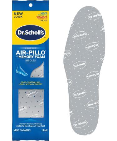 Dr. Scholl's Double Air-Pillo Insoles - Unisex - Pack of 5 - Buy Online on GoSupps.com