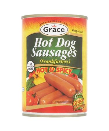 MASGrace Hot Dogs in Brine 400g Box of 12-Fd