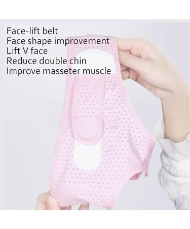 Face Slimming Strap & Double Chin Reducer - V Face Lifting Mask for Skin Tightening Breathable Face Shaper Bandage | Worldwide Shipping - Buy Online on GoSupps.com