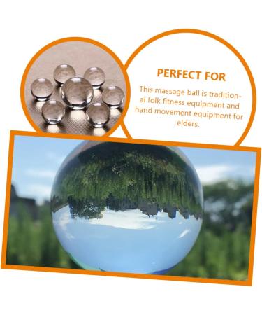 Beaupretty Crystal Fitness Ball - Hand Massage Tool for Relaxation & Recovery | Mini Rolling Massage Ball for Gym & Home Use - Buy Online on GoSupps.com