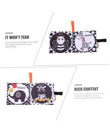 Shop Toyvian 2-Pack Fabric Books | Early Education Toy Set for Babies & Toddlers | Soft Books for Kids - Buy Online on GoSupps.com