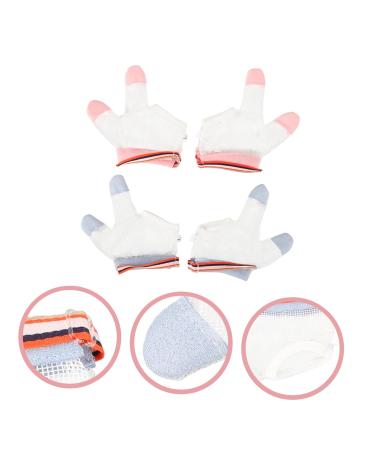 Galpada Baby Bite Gloves - 2 Pairs of Breathable Teething Relief Gloves for Children - Unisex Nylon Pain Relief (Random Color) - Buy Online on GoSupps.com
