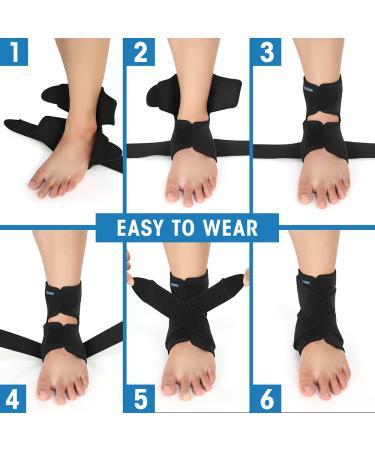 AKSO MEDICOS Breathable Ankle Brace for Men & Women - Adjustable Support for Achilles Sprain Recovery - Buy Online on GoSupps.com