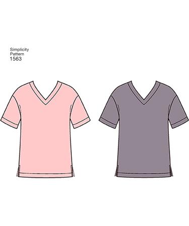 Simplicity 1563 Easy-to-Sew Unisex Pajama Pattern Kit | Sizes XS-XL - Buy Online on GoSupps.com