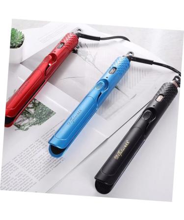 Outanaya 1pc Curling Iron Curling Wand Electric Hot Comb Hair Straightener Brush Hair Roller Black US Plug Black - Buy Online on GoSupps.com