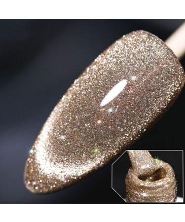 7.3ml Gel Nail Polish Aurora Diamond Gel Cat Eye Gel Colorful DIY Manicure Art Semi Permanent Need LED/UV Lamp Nail Art - (Color: 3)