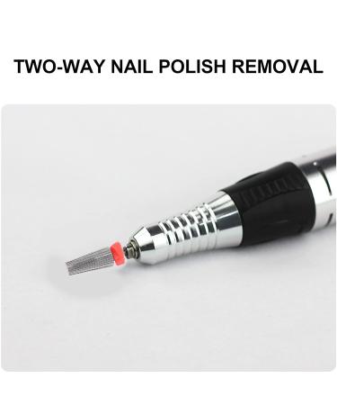Premium Nail Drill Set & Nail Polish for Home & Salon - Flat Head F | International Shipping - Buy Online on GoSupps.com