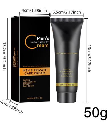  Chaies Men's Cream - 50g Cream for Personal Care and Well-being Nourishing Moisturizer | Sensitive Skin Nighttime Home Daily Care After-Shower Comfort - Buy Online on GoSupps.com