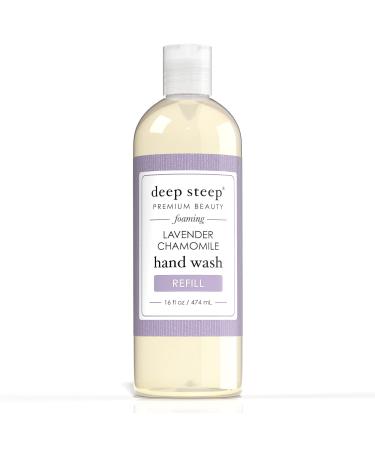 Deep Steep Foaming Hand Wash Refill  Lavender Chamomile  16 Ounce Lavender Chamomile 16 Fl Oz (Pack of 1)