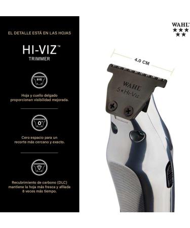 WAHL Professional HI-VIZ Cord/Cordless Trimmer 3023699 - International Shipping Available | Premium Grooming Tool - Buy Online on GoSupps.com