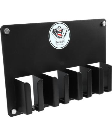 minkissy Hangers Electric Clipper Bracket wall hook rack Wall Hair Clipper Holder scissor barber station organizer wall hangers electric comb Hair Clipper Wall Holder storage box Storage - Buy Online on GoSupps.com