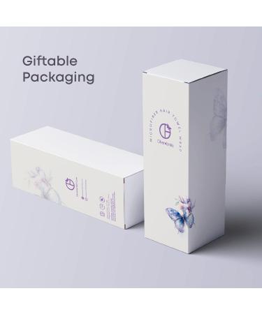 Buy Oliver & Emilia Grey Microfiber Hair Towel - Quick Dry Anti-Frizz Turban for Curly Hair | Soft Lightweight & Super Absorbent - Buy Online on GoSupps.com