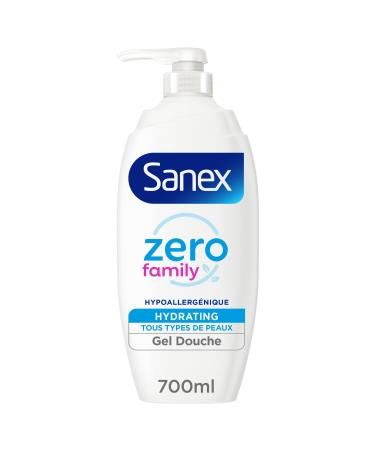 SANEX - Pompe Gel douche Z ro Family Pompe - Pour toute la famille - sans savon - 700ml Zero Famille
