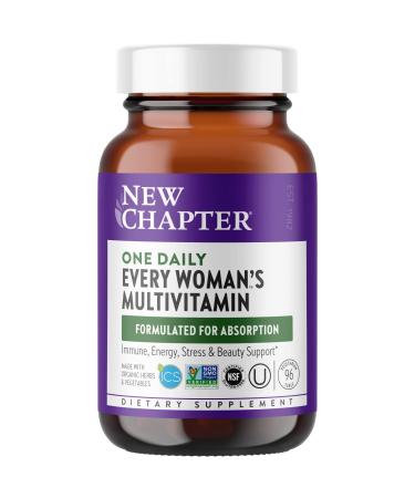 New Chapter Every Woman's One Daily Whole-Food Multivitamin 96 Vegetarian Tablets