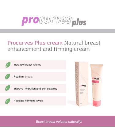 Procurves Cream for Natural Breast Enlargement - 100 ml | Effective & Safe Cream - Buy Online on GoSupps.com