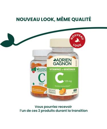 Adrien Gagnon - Sugar Free Vitamin C Gummies 120mg - Orange flavor 60 count - Buy Online on GoSupps.com
