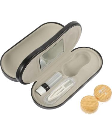 Lalafina Dual-Purpose Glasses Case - Travel Size Multifunctional Holder for Glasses & Contact Lenses | Double-Sided Design | Ideal for On-the-Go Use - Buy Online on GoSupps.com