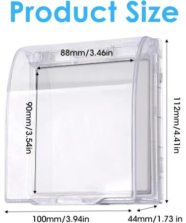 UK Socket Cover Box - Self-Adhesive Electrical Outlet Plug Cover for Home Safety - Buy Online on GoSupps.com