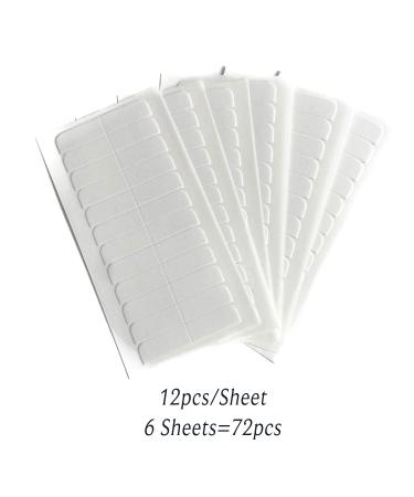 72 Pieces Double Sided Hair Extension Tape Tabs 4x0.8cm - Replacement Adhesive for Tape in Human Hair Extensions - Buy Online on GoSupps.com