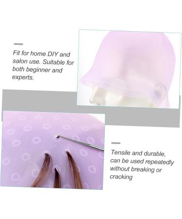 DOITOOL 1 Set Hair Color Highlighter Cap Hair Dye Kit Highlight Kit Hair Coloring Kit Hair Coloring Dye Cap Dye Caps Salon Pink Clamshell Modeling Hair Dye Cap Stainless Steel 22X16X1CM Pink - Buy Online on GoSupps.com