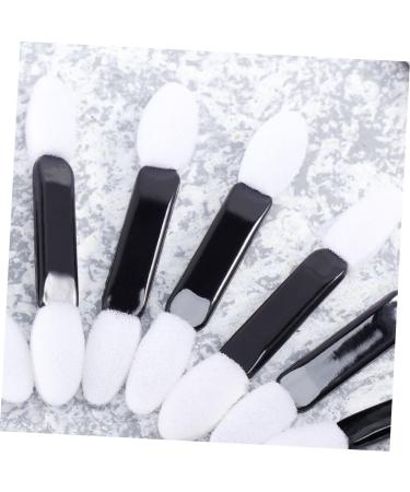 Beavorty Dual Sided Eyeshadow Brush 50 pcs Eyeshadow Brush Double-ended Sponge Disposable Eye shadow Makeup for Store Travel Applicator Makeup Brush - Buy Online on GoSupps.com