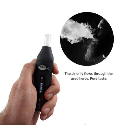 Vaporizer Vapreble Fog - Premium Glass Mouthpiece OLED Display & Stepless Temp Control for Super Vape with Herbal Resins - Buy Online on GoSupps.com