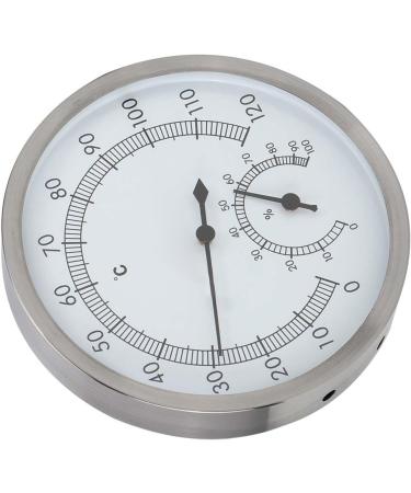 Buy Durable 2-in-1 Stainless Steel Thermo Hygrometer for Sauna Room Accessories - International Shipping Available - Buy Online on GoSupps.com