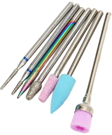 Nail Drill Bit Emery Smoothing Polish Removal Drill Bit Professional for Nail Salon - Buy Online on GoSupps.com